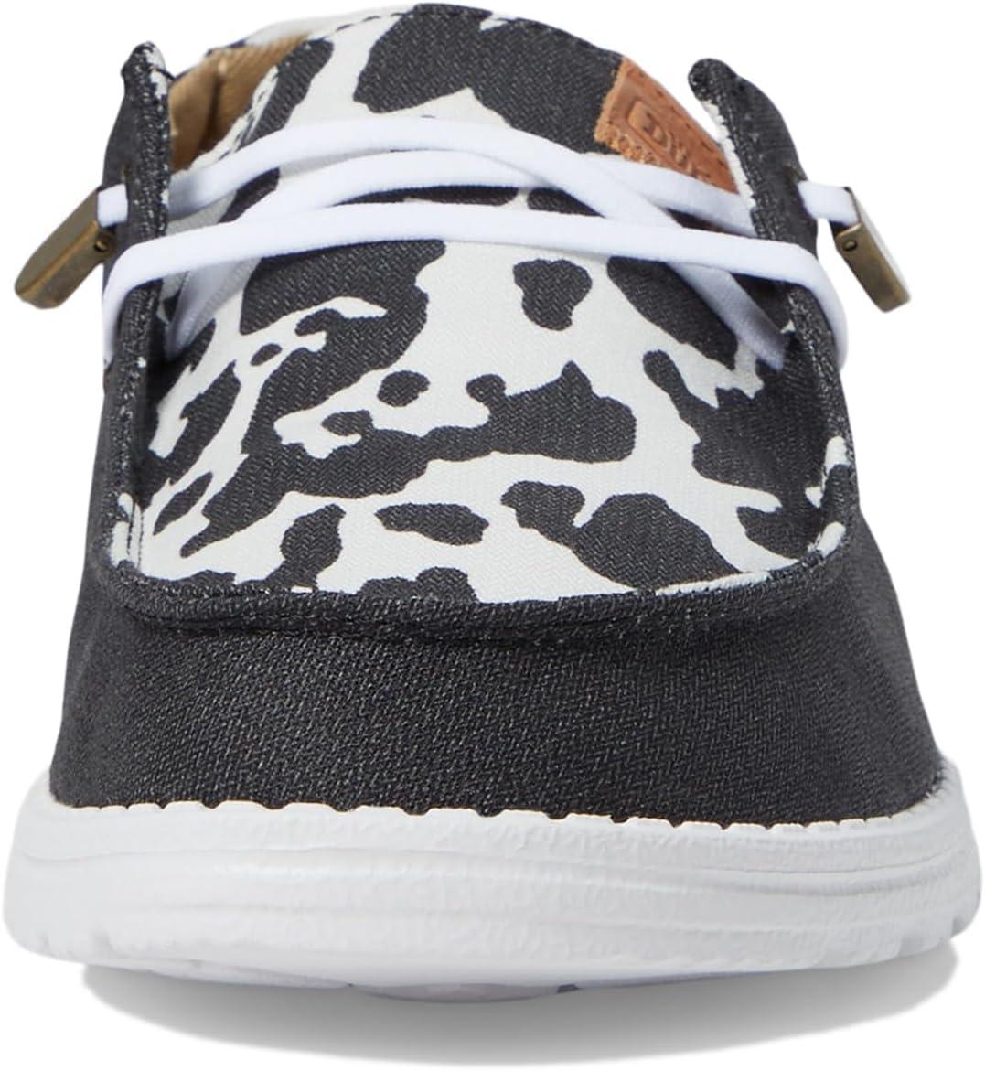 imageHey Dude Womens Wendy AnimalBlackCow