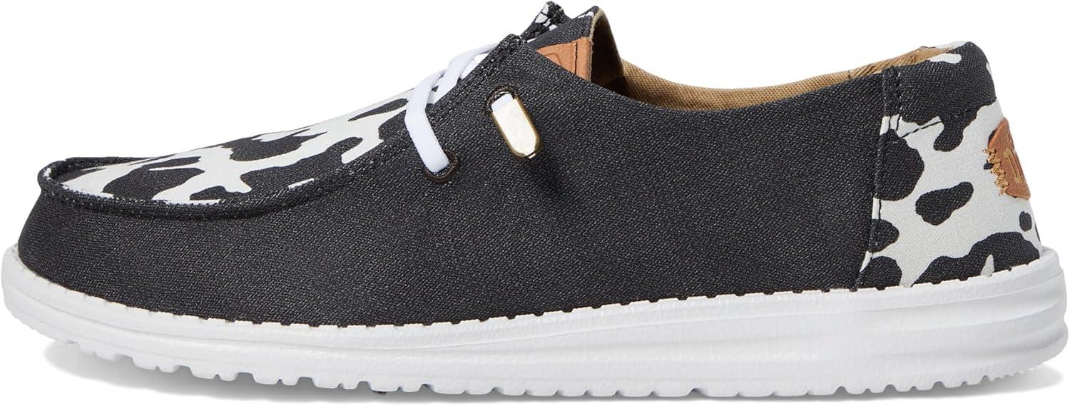 imageHey Dude Womens Wendy AnimalBlackCow