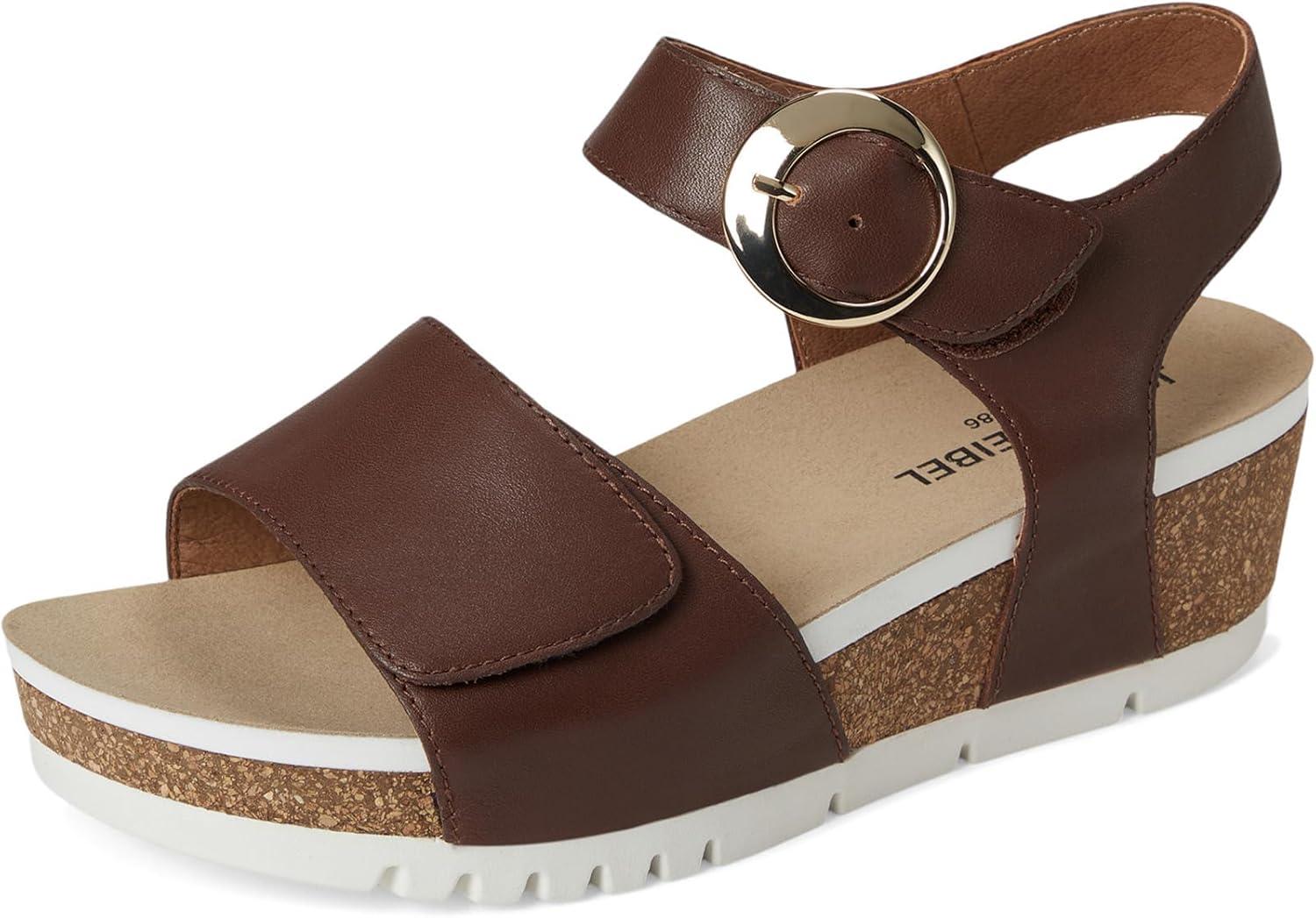 imageJosef Seibel Womens Quinn 16 Wedge SandalCognac