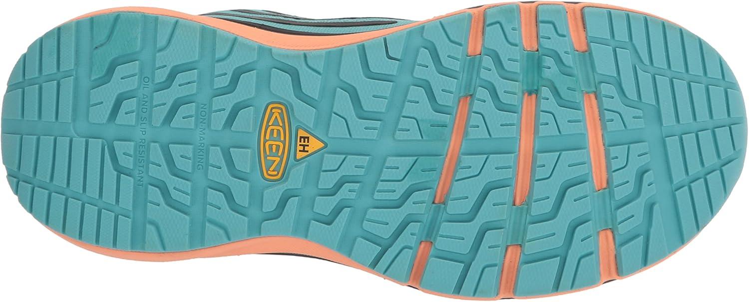 imageKEEN Utility Womens Minneapolis Low Height Composite Toe Industrial Work Sneaker Style ShoesBlack IrisBlue Haze