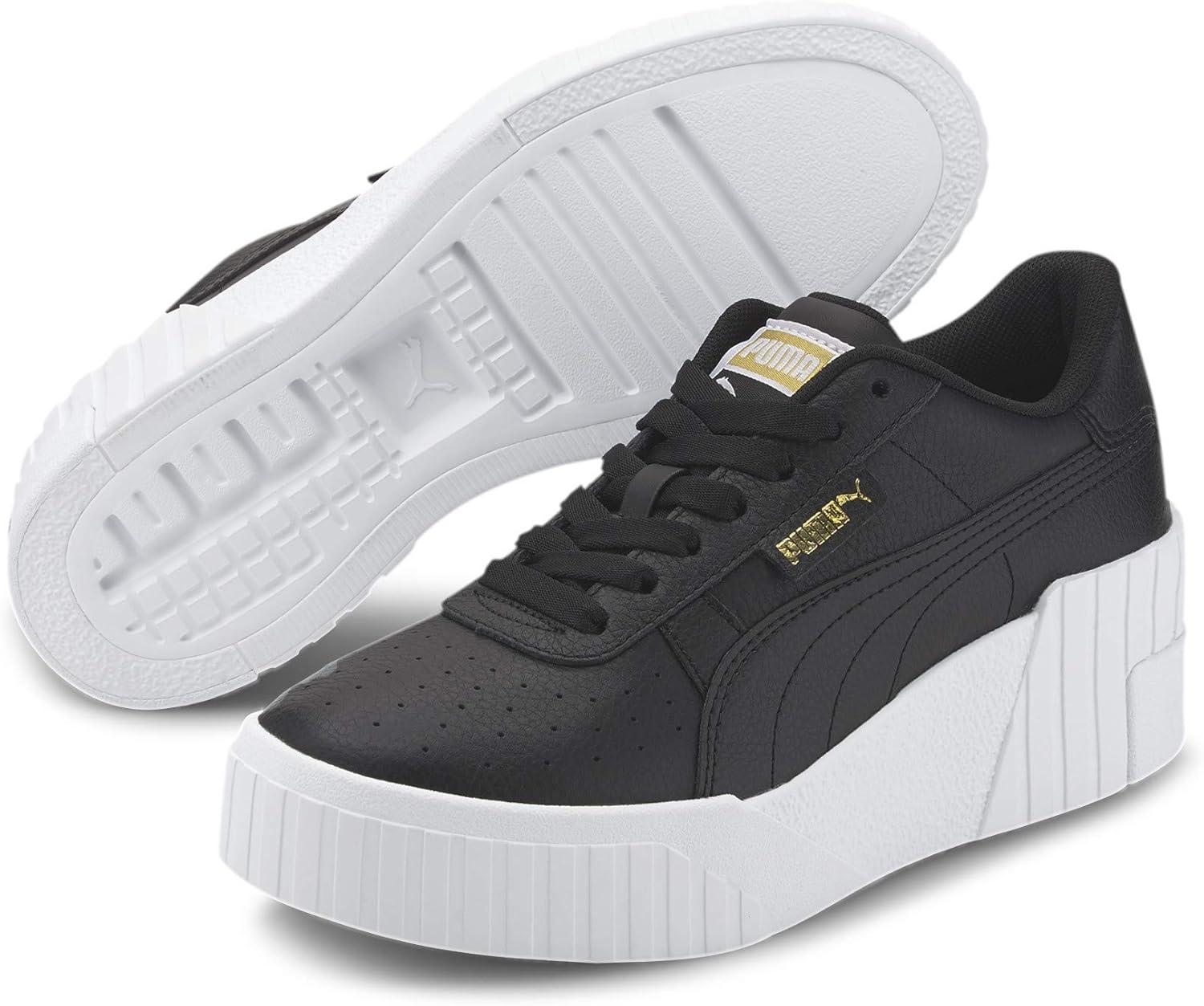 imagePUMA Womens Cali Wedge Sneaker AD Template SizePuma Black Puma White