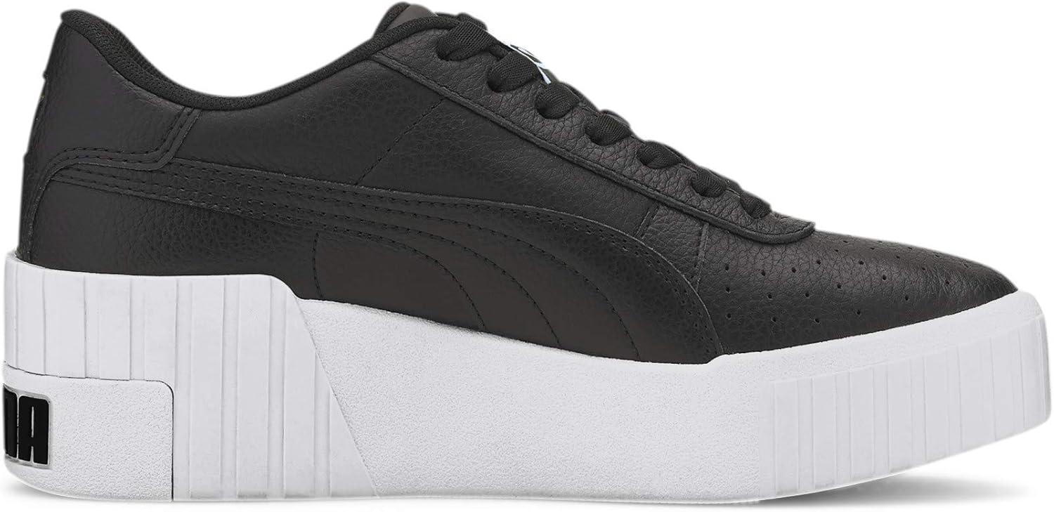 imagePUMA Womens Cali Wedge Sneaker AD Template SizePuma Black Puma White
