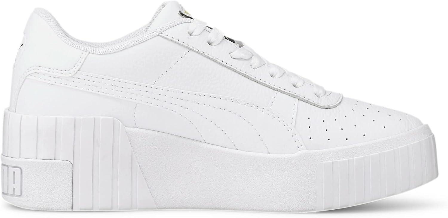 imagePUMA Womens Cali Wedge Sneaker AD Template SizeWhite Puma White Puma White
