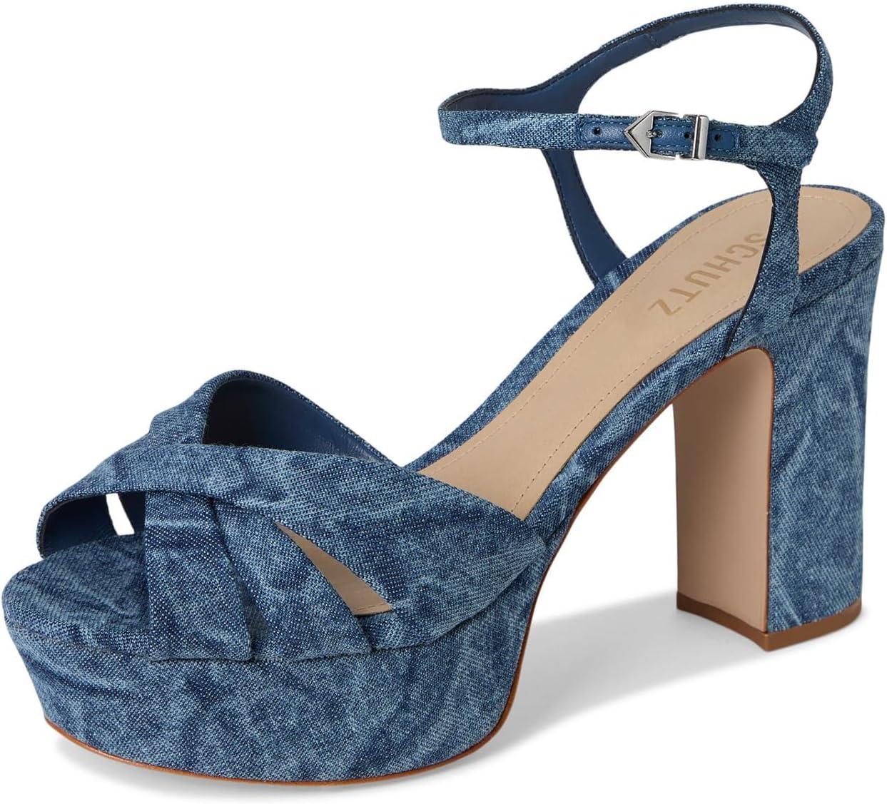 imageSCHUTZ Womens Keefa SandalBlue