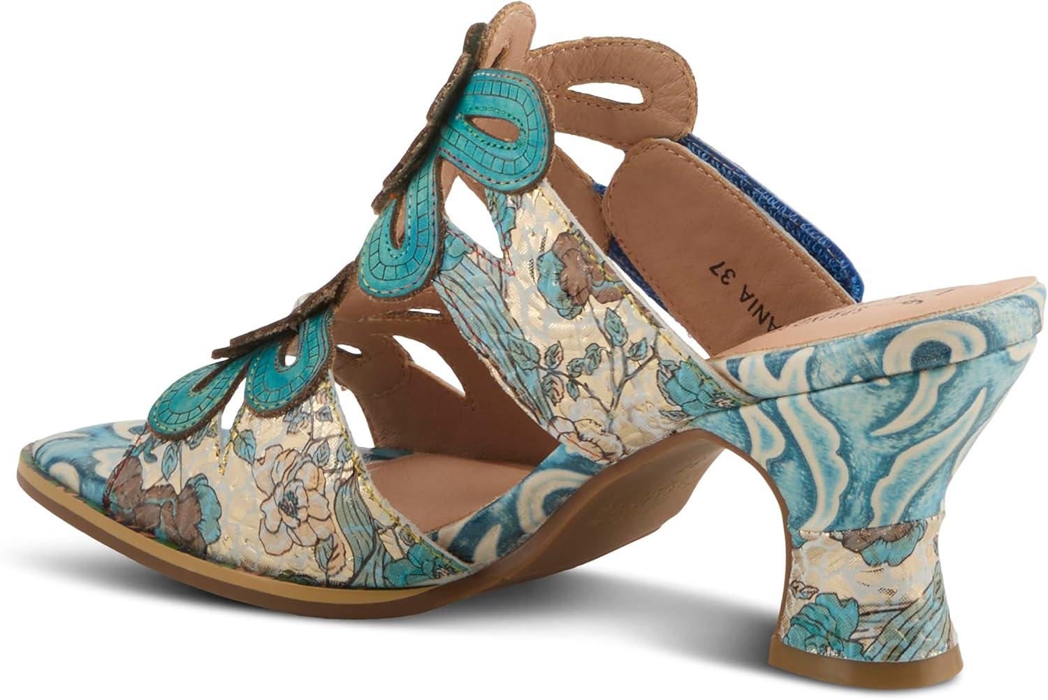 imageSpring Step LArtiste Womens Alania SandalTurquoise Multi