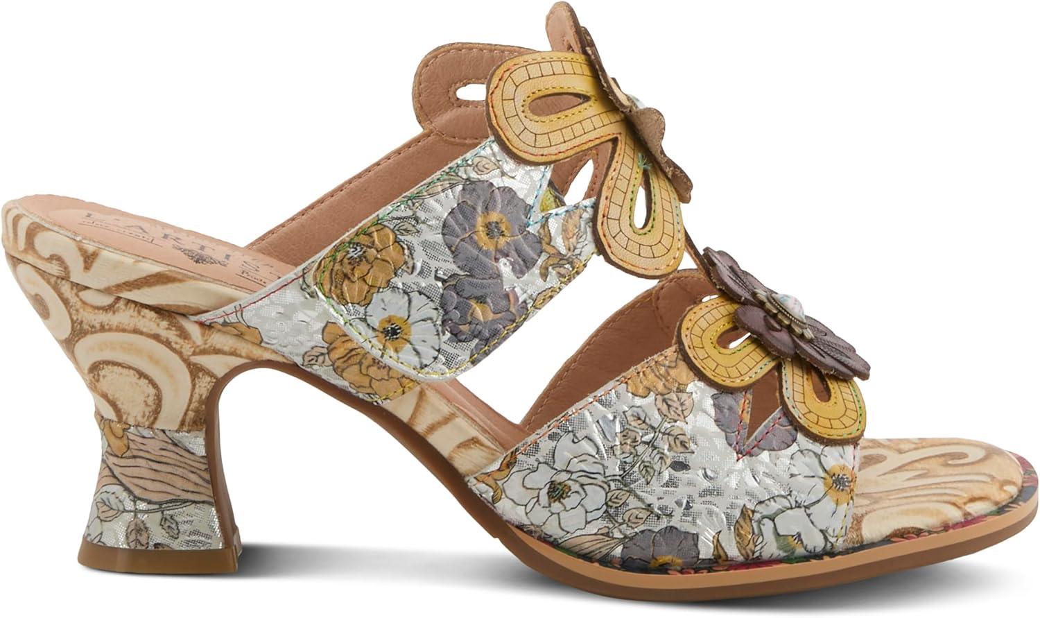 imageSpring Step LArtiste Womens Alania SandalYellow Multi