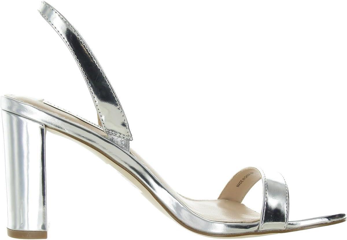 imageSteve Madden Womens Emilie Heeled SandalSilver Foil
