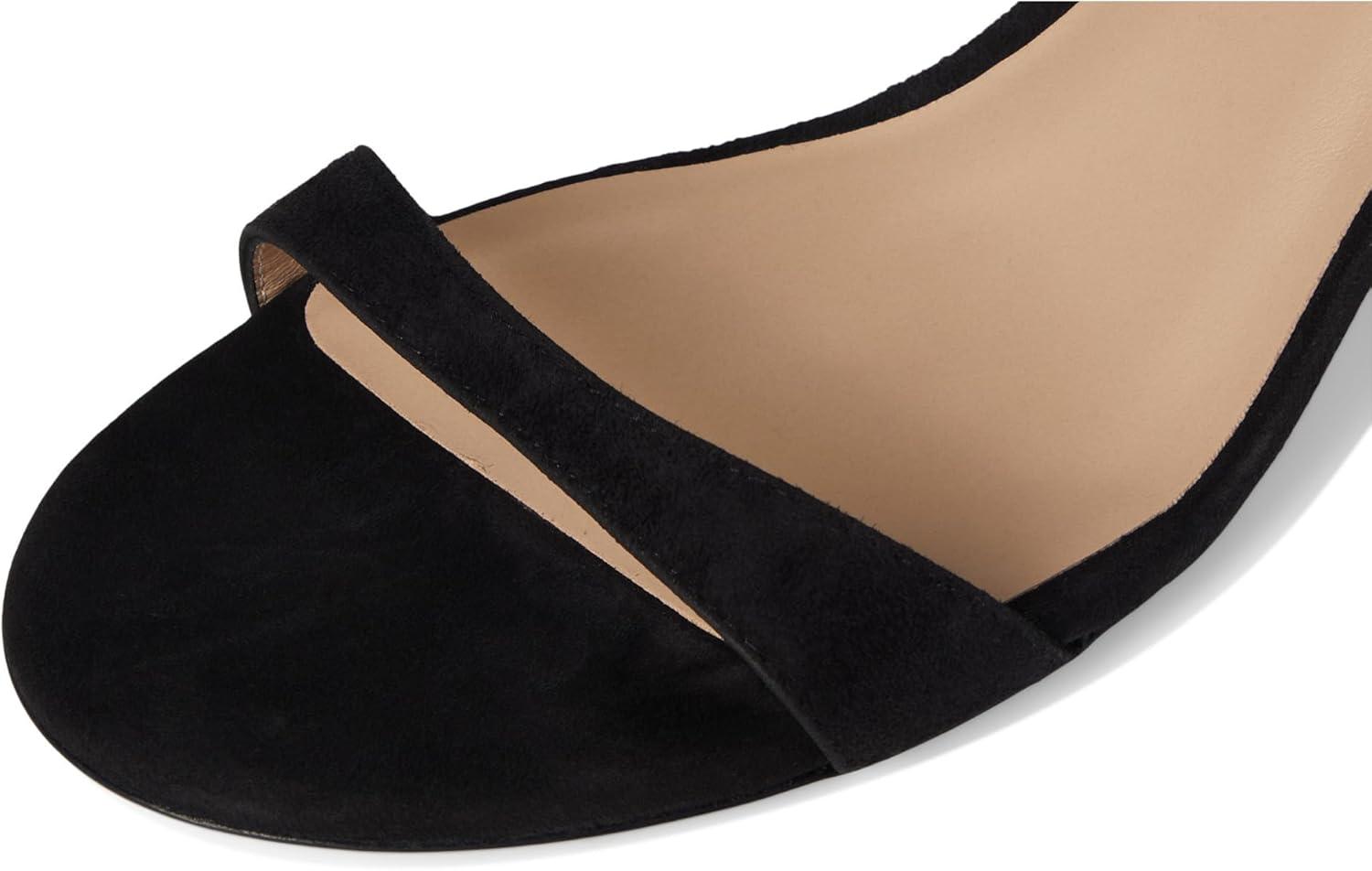 imageStuart Weitzman Womens Nudist Block 75 PumpBlack