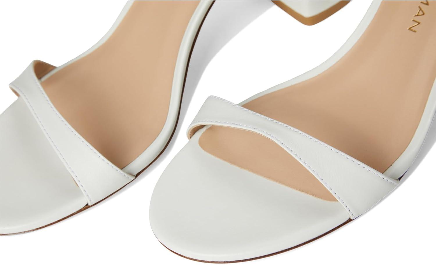 imageStuart Weitzman Womens Nudist Block 75 PumpWhite