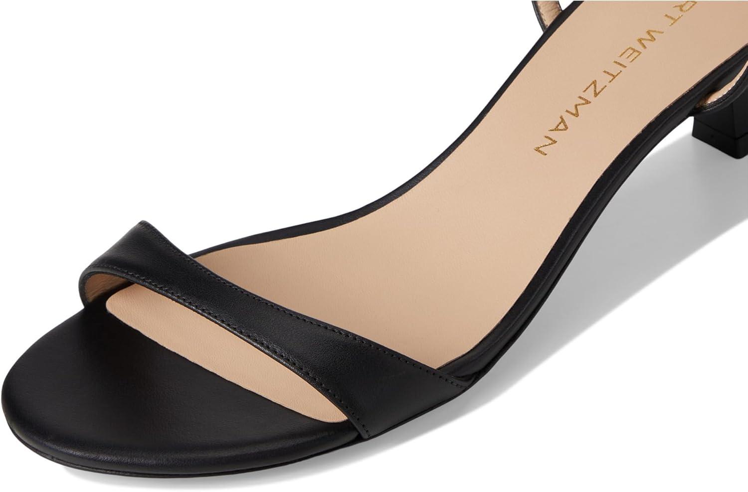 imageStuart Weitzman Womens Nudist Wrap 50 PumpBlack