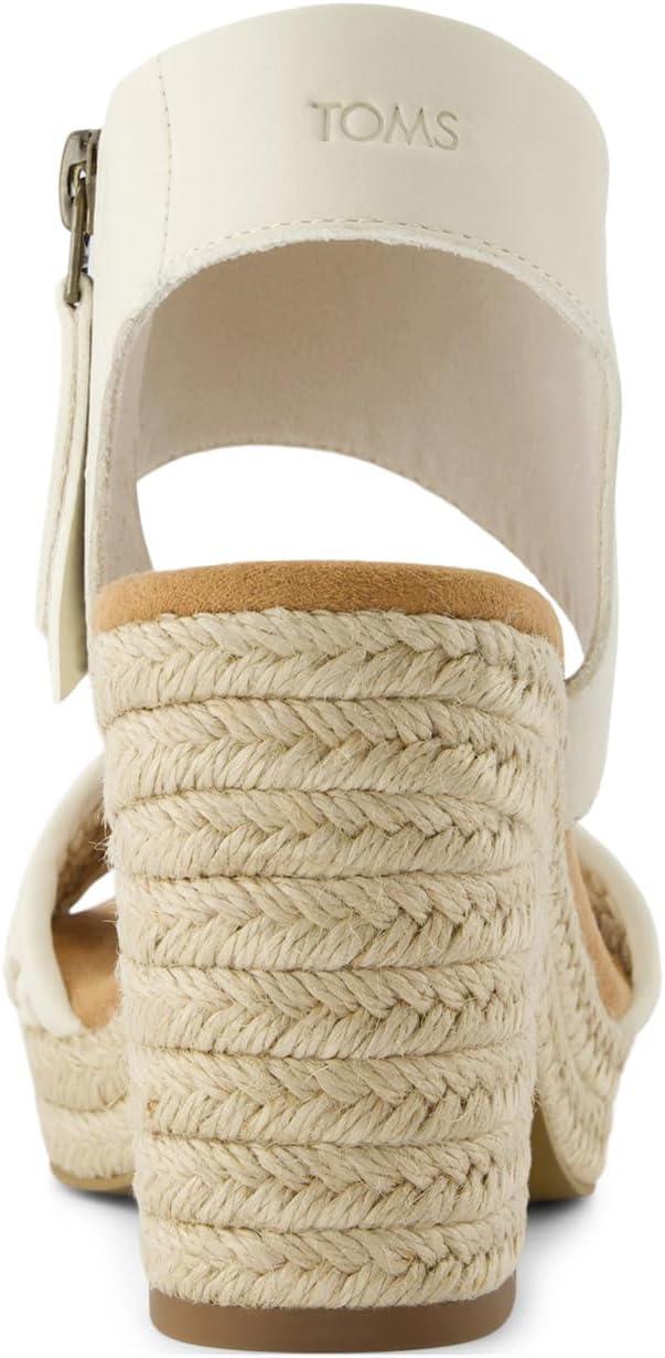 imageTOMS Womens Majorca Platform SandalNatural Woven