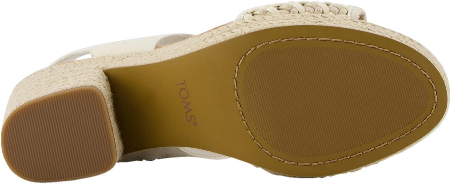 imageTOMS Womens Majorca Platform SandalNatural Woven