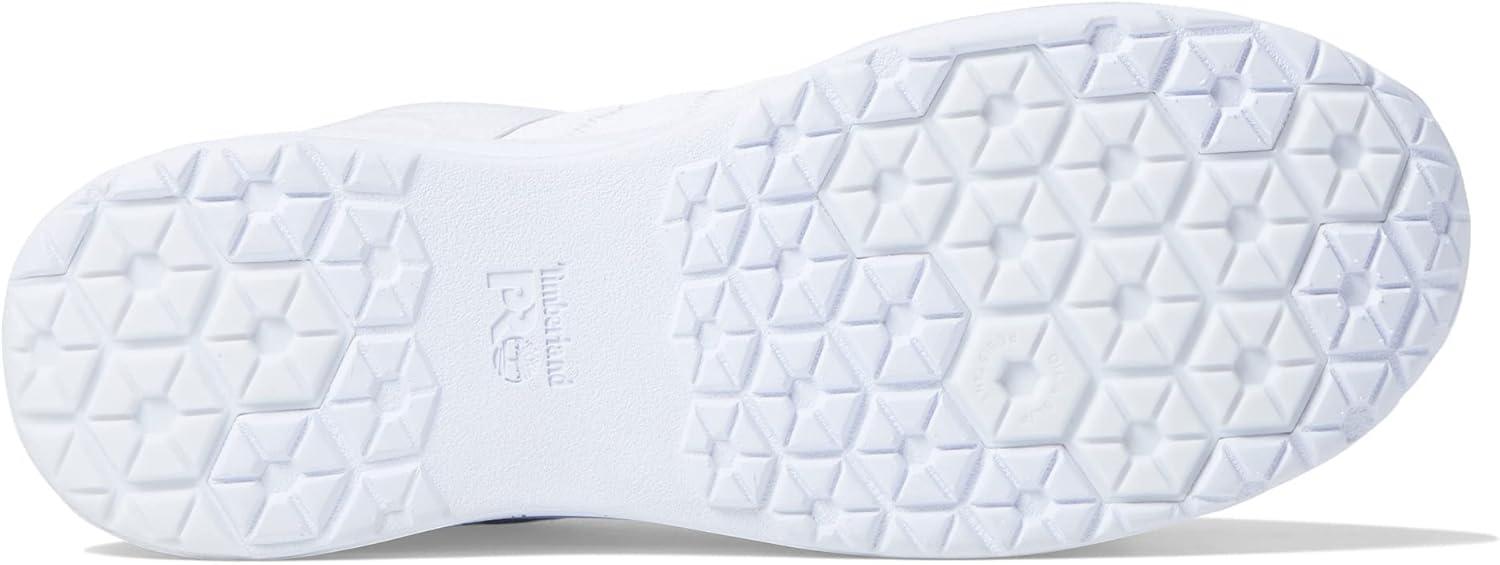 imageTimberland PRO Overdrive Composite Safety Toe Womens Sneakers Laceup Closure AbrasionFreeWhiteBlack