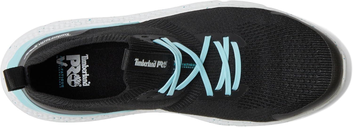 imageTimberland PRO Setra Knit Composite Safety Toe Womens Sneakers Breathable Upper Removable InsoleBlackTurquoise
