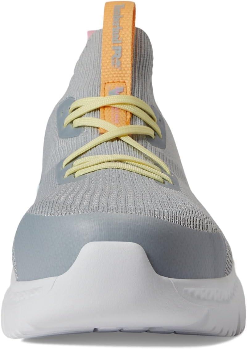 imageTimberland PRO Setra Knit Composite Safety Toe Womens Sneakers Breathable Upper Removable InsoleGreyAqua
