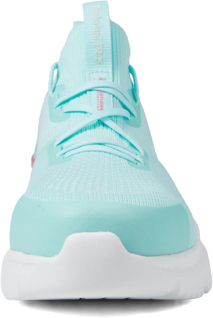 imageTimberland PRO Setra Knit Composite Safety Toe Womens Sneakers Breathable Upper Removable InsoleSeafoamRed