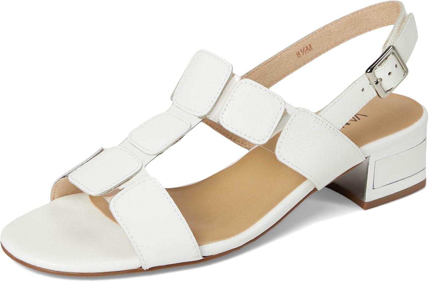 imageVANELi Womens Hatty SandalWhite Naplak