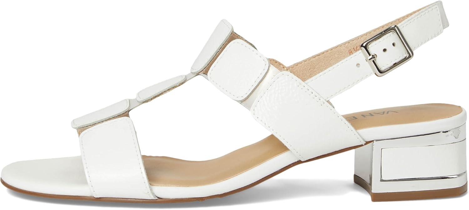 imageVANELi Womens Hatty SandalWhite Naplak