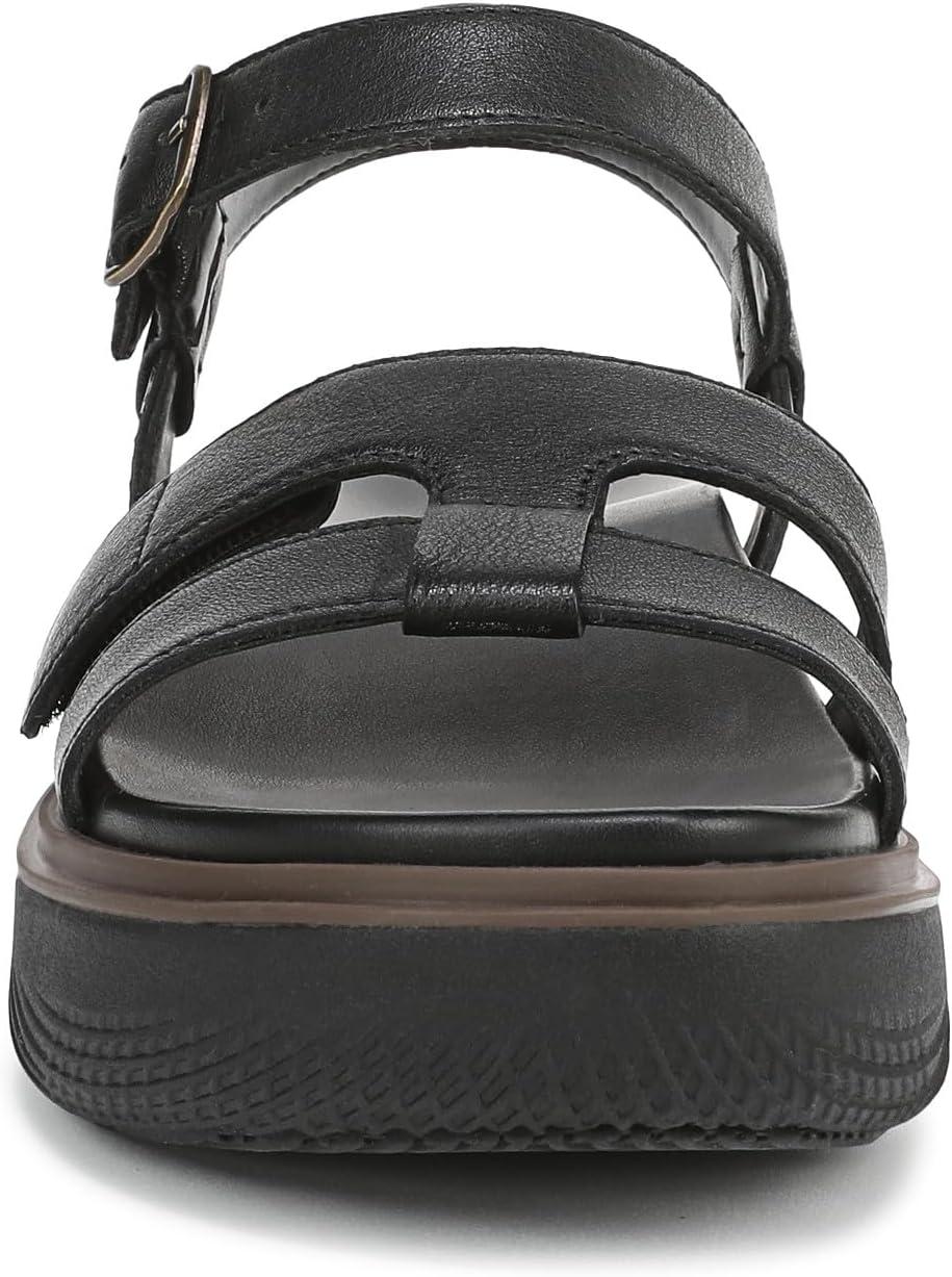 imageVionic womens Solana Slingback SandalsBlack Leather