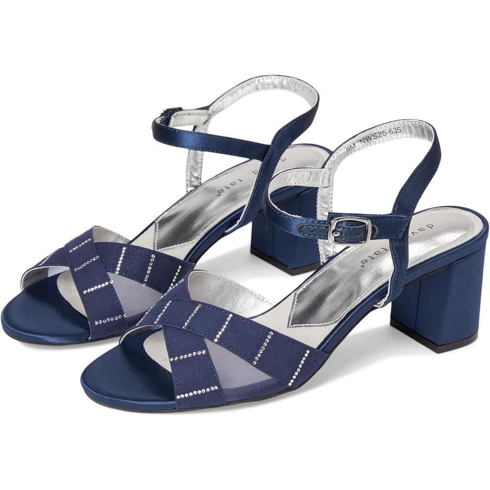 imageDavid Tate Womens Cocktail Heeled SandalNavy
