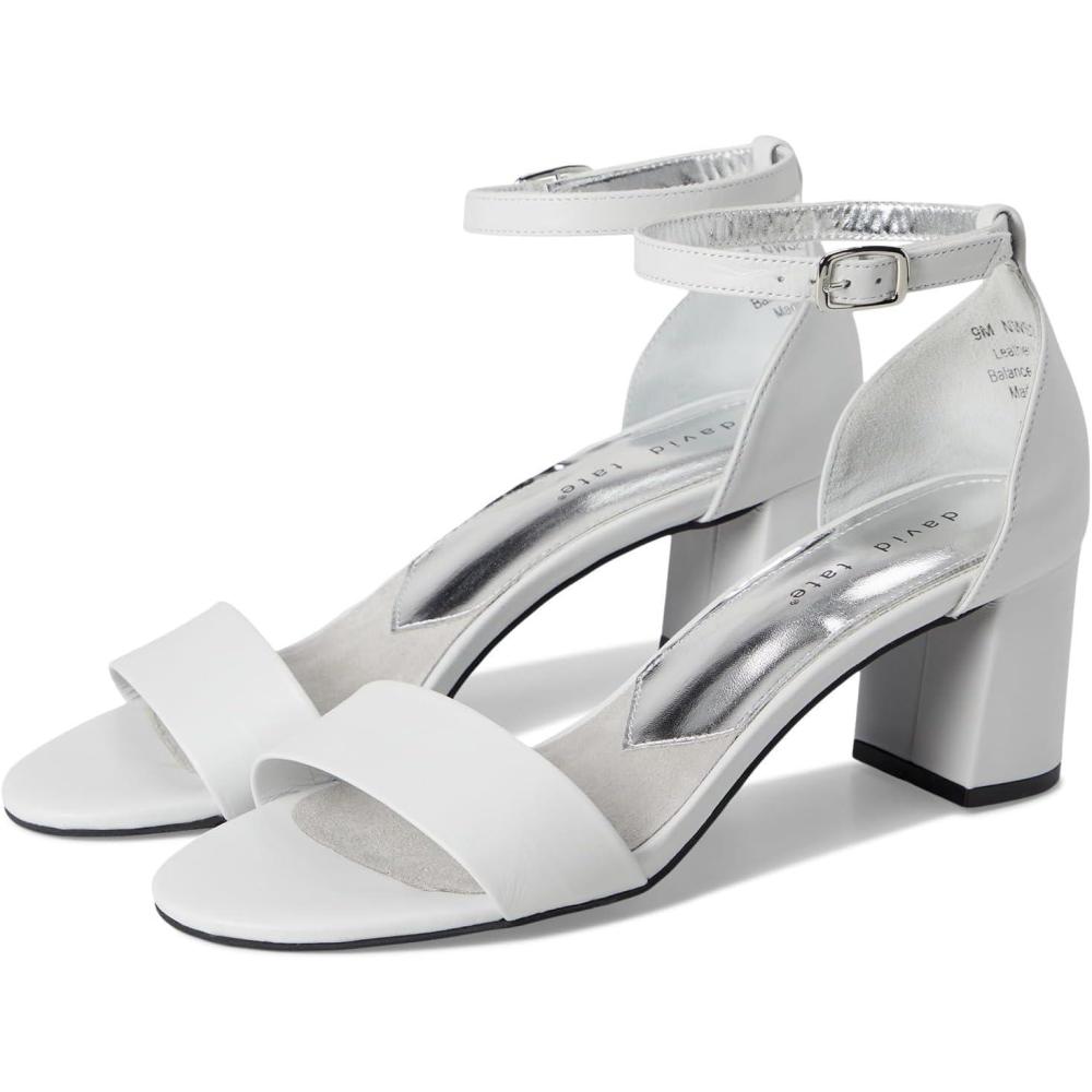 imageDavid Tate Womens Timeless Heeled SandalWhite