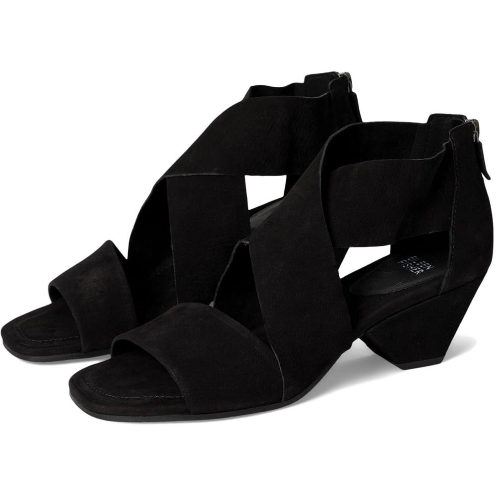 imageEileen Fisher Womens Junie SandalBlack
