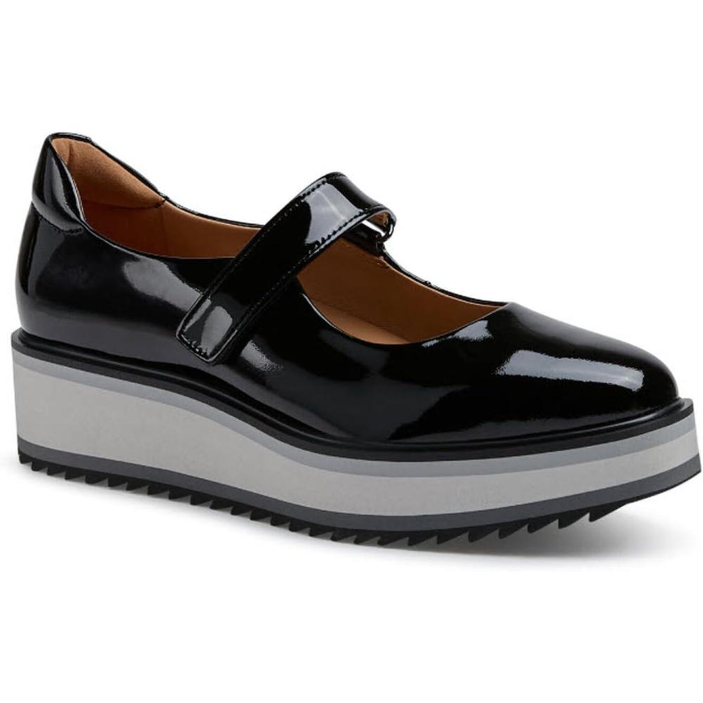 imageJohnston ampamp Murphy Womens Gracelyn Mary Jane PlatformGold