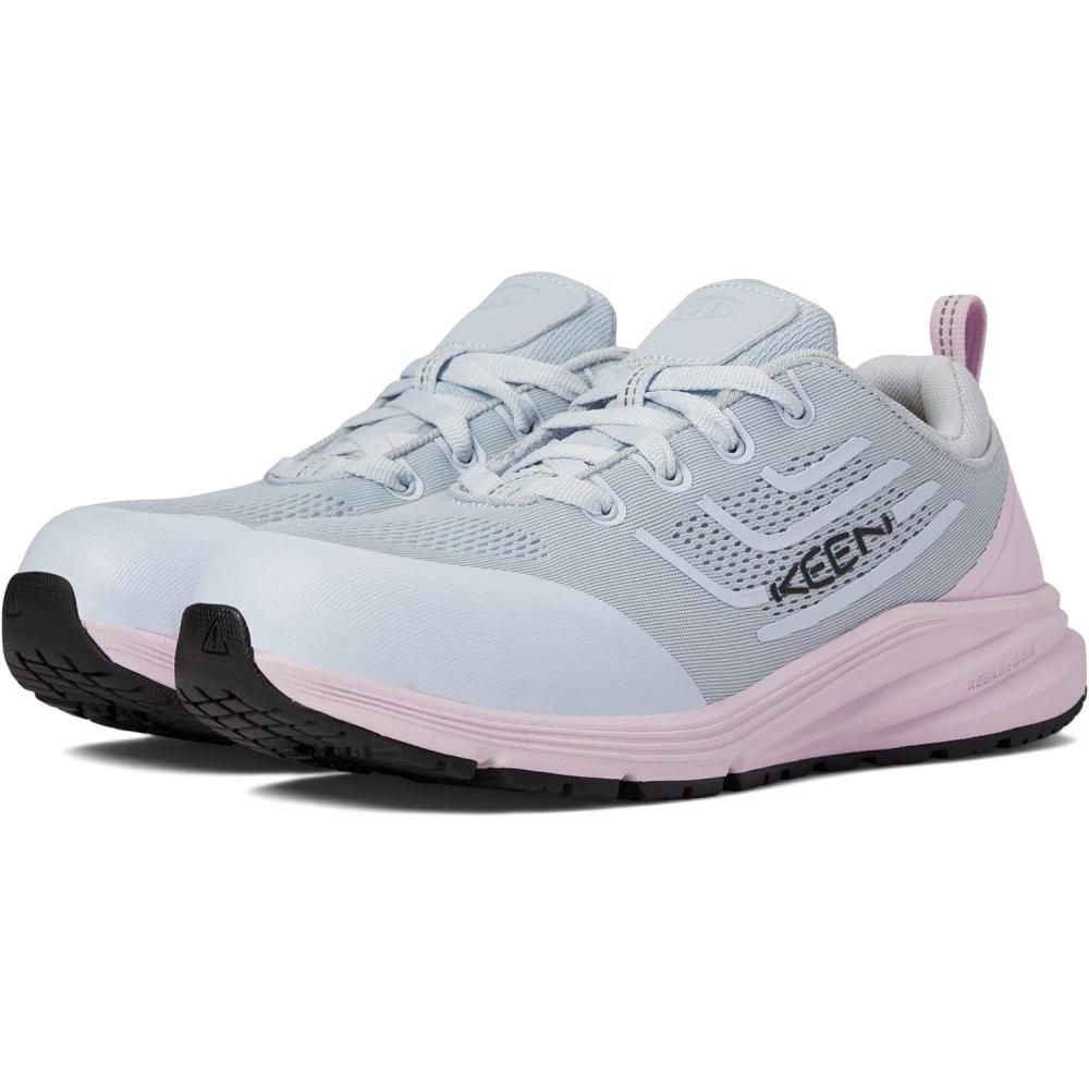 imageKEEN Utility Womens Minneapolis Low Height Composite Toe Industrial Work Sneaker Style ShoesPlein AirOrchid Hush
