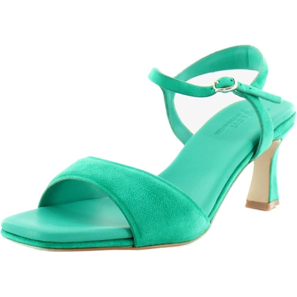 imageNaturalizer Womens Grace Ankle Straps Heeled SandalJade Green Suede