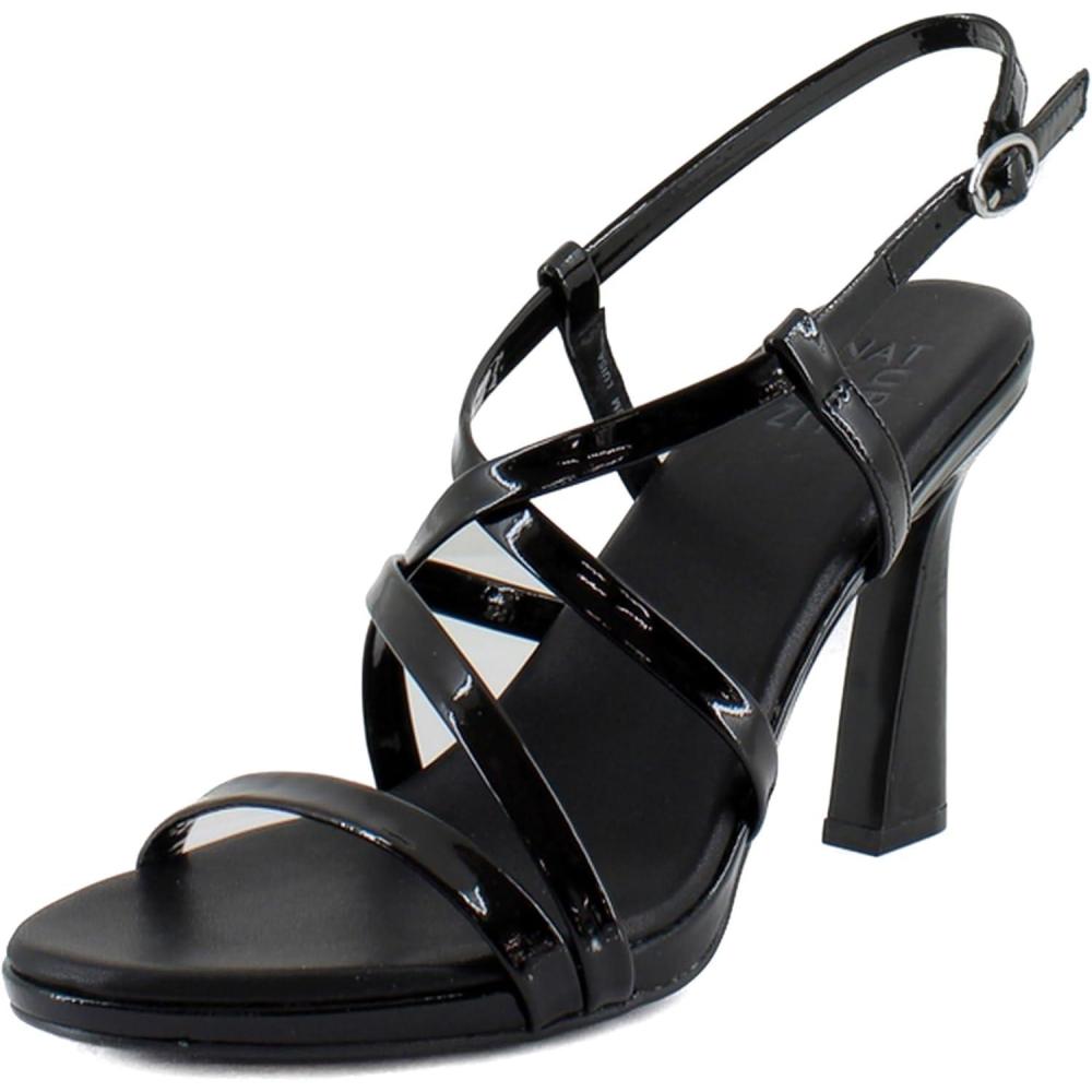 imageNaturalizer Womens Luisa Heeled Dress SandalBlack Patent Leather