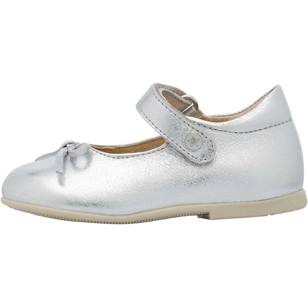 imageNaturino Girls Ballet ToddlerLittle KidSilver 2