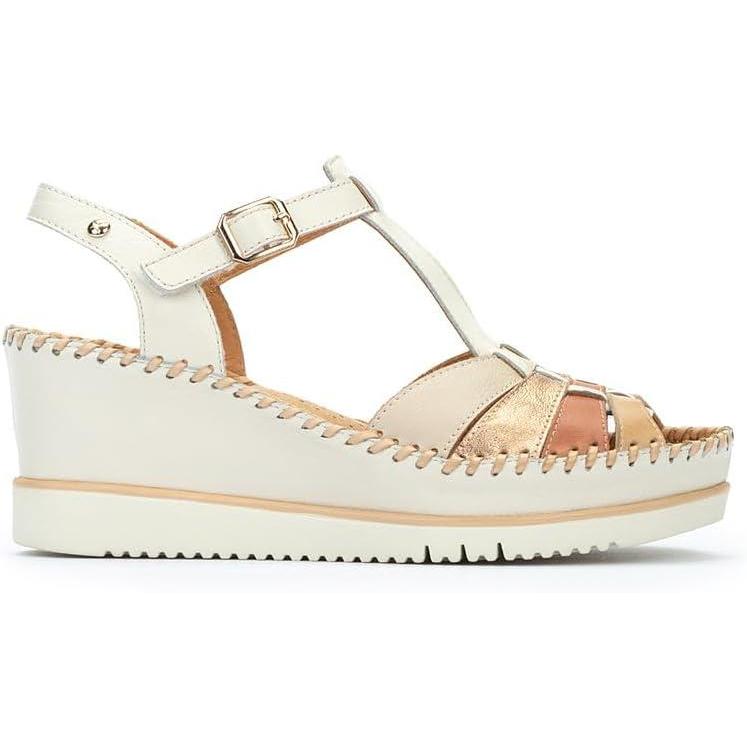 imagePIKOLINOS Wedge Sandals Leather Aguadulce for WomanNata