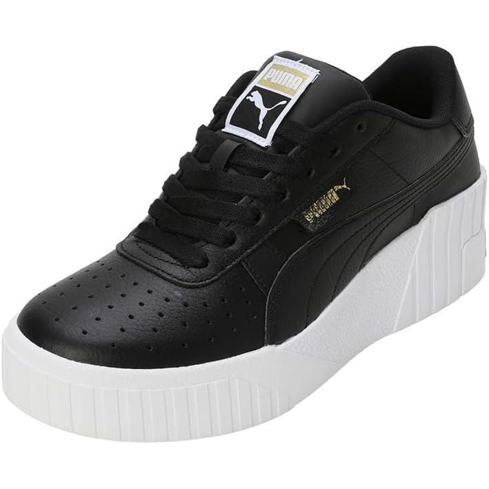 imagePUMA Womens Cali Wedge Sneaker AD Template SizeBlack Puma Black Puma White