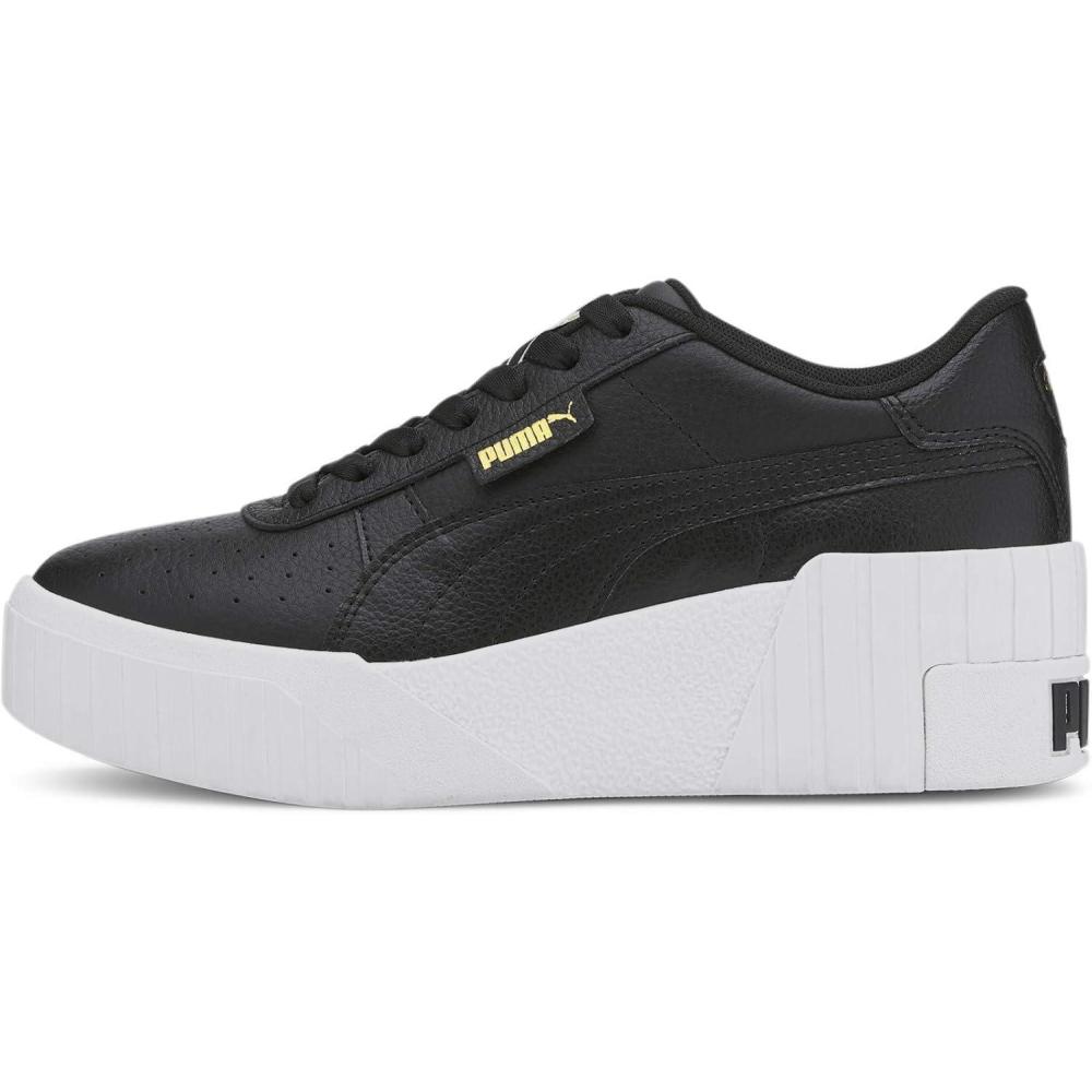 imagePUMA Womens Cali Wedge Sneaker AD Template SizePuma Black Puma White