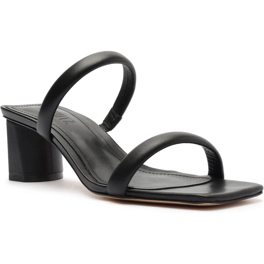 imageSCHUTZ Womens Dethalia Slide HeelsBlack
