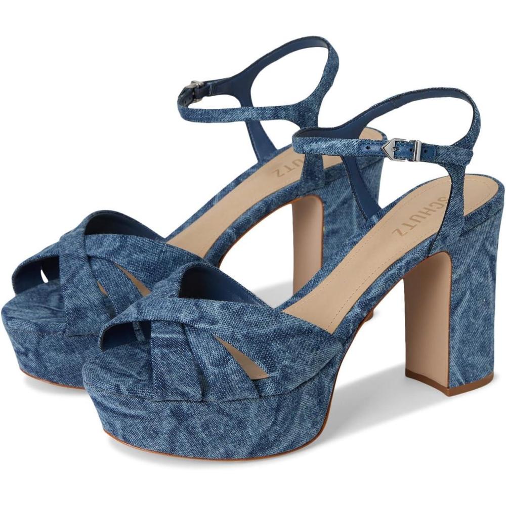 imageSCHUTZ Womens Keefa SandalBlue