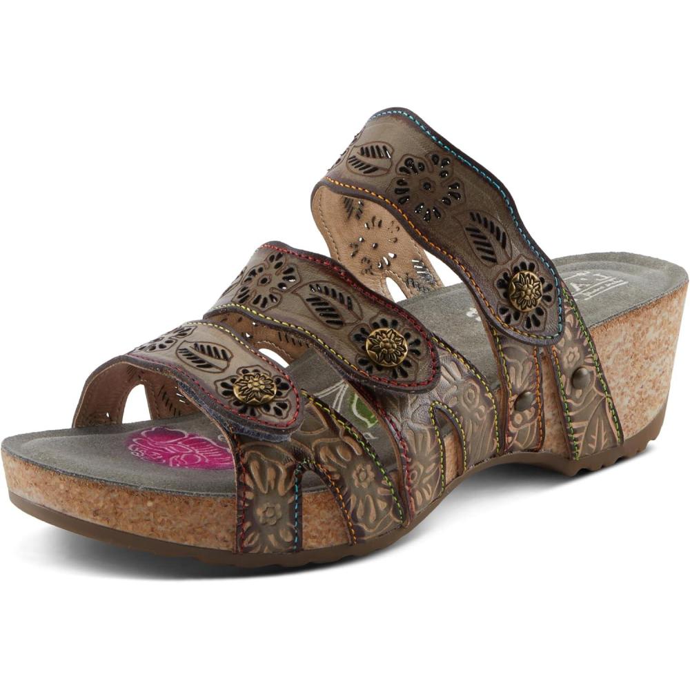 imageSpring Step LArtiste Womens Carbone SandalTaupe Multi