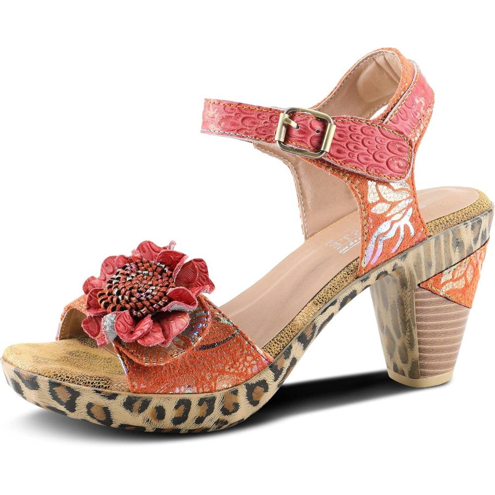 imageSpring Step LArtiste Womens Wildcat SandalPeach Multi