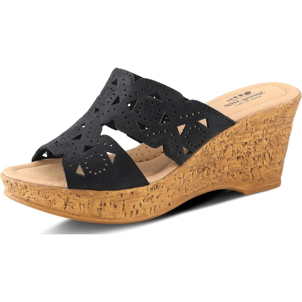 imageSpring Step Womens Flamyo SandalBlack Nubuck