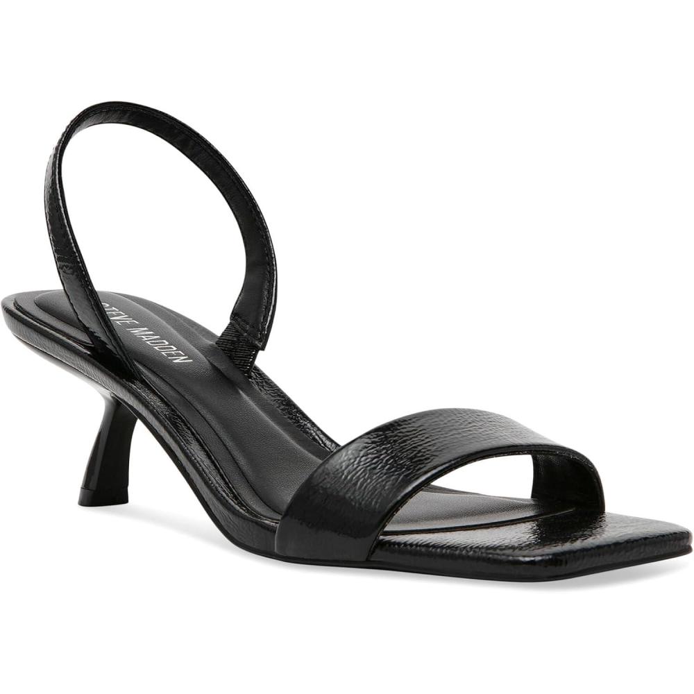 imageSteve Madden Womens Isha Heeled SandalBlack Patent