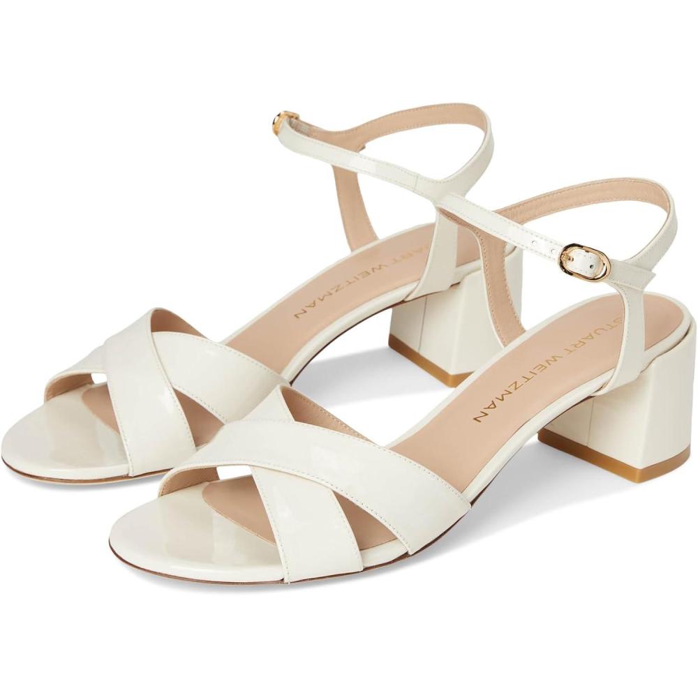 imageStuart Weitzman Womens Dayna Block 50 PlatformCream