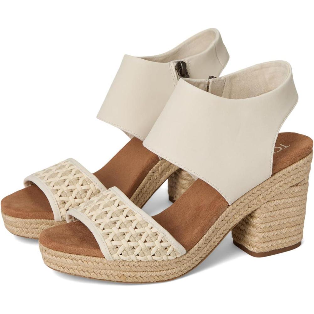 imageTOMS Womens Majorca Platform SandalNatural 1