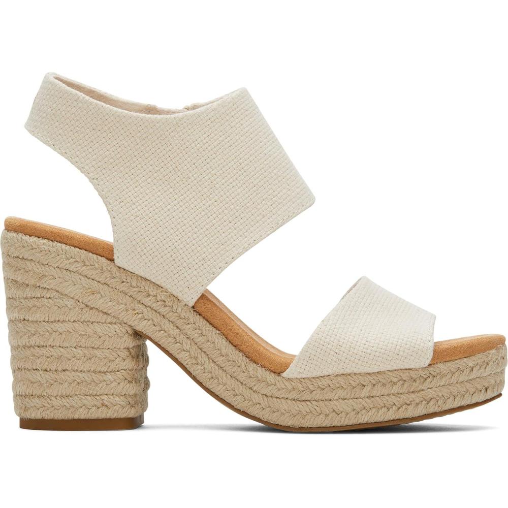 imageTOMS Womens Majorca Platform SandalNatural Basket Weave