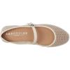 Aerosoles Women’s Mary Jane Ballet Flat(Crystal/Eggnog Mesh Fabric)