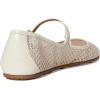 Aerosoles Women’s Mary Jane Ballet Flat(Crystal/Eggnog Mesh Fabric)