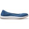 Clarks Womens Breeze Roam(Blue Textile)