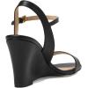 Cole Haan womens Josie Wedge Sandals(Black Ltr)