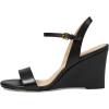 Cole Haan womens Josie Wedge Sandals(Black Ltr)