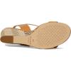 Cole Haan womens Josie Wedge Sandals(Striped Raffia/Biscuit Leather)