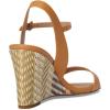 Cole Haan womens Josie Wedge Sandals(Striped Raffia/Biscuit Leather)